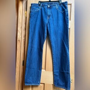 Men’s Like New AG Adriano Goldschmied Blue Jeans. Size 38x34.